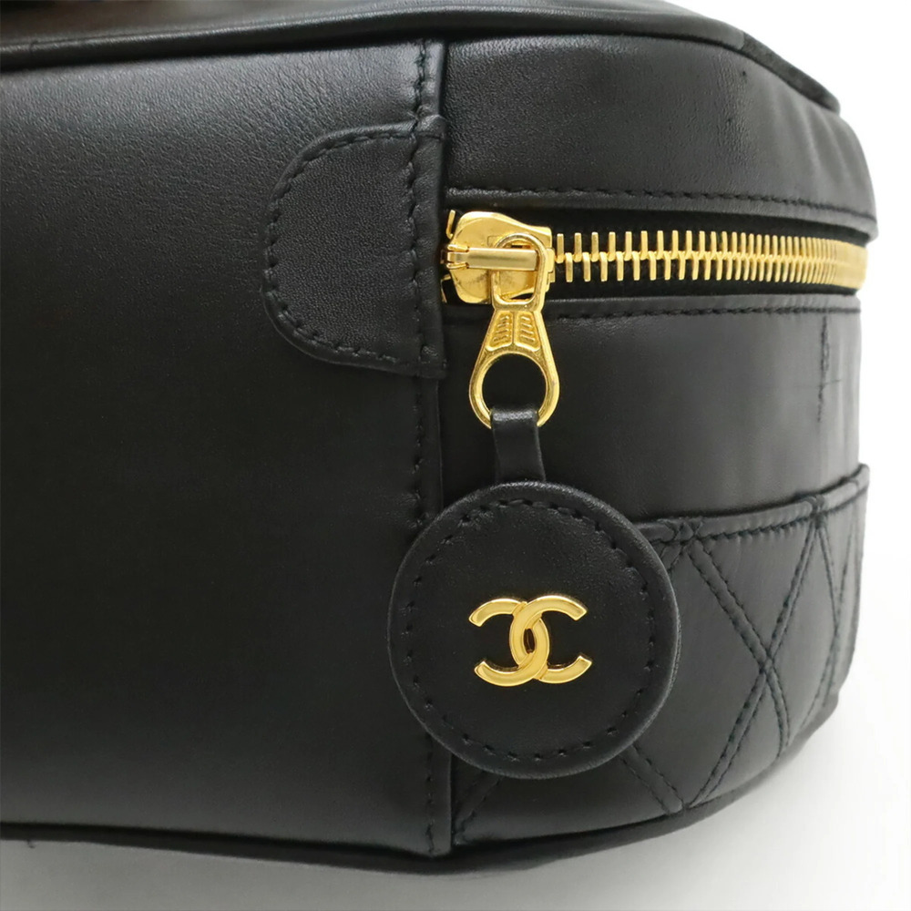 CHANEL Black Leather Pouch - Picture 6 of 10